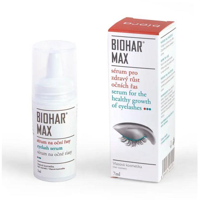 BIOHAR Max Sérum pro zdravý růst očních řas 7 ml