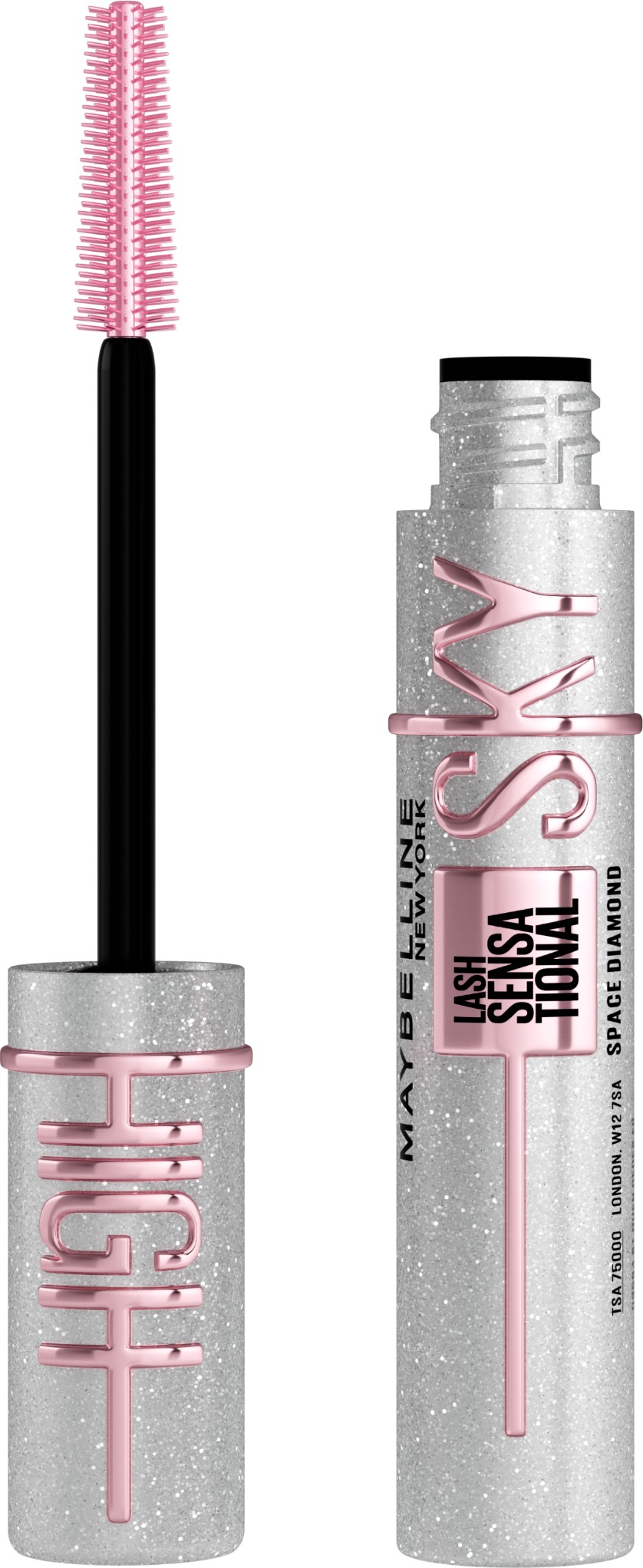 MAYBELLINE NEW YORK Lash Sensational Sky High řasenka Space Diamond, 7,2 ml