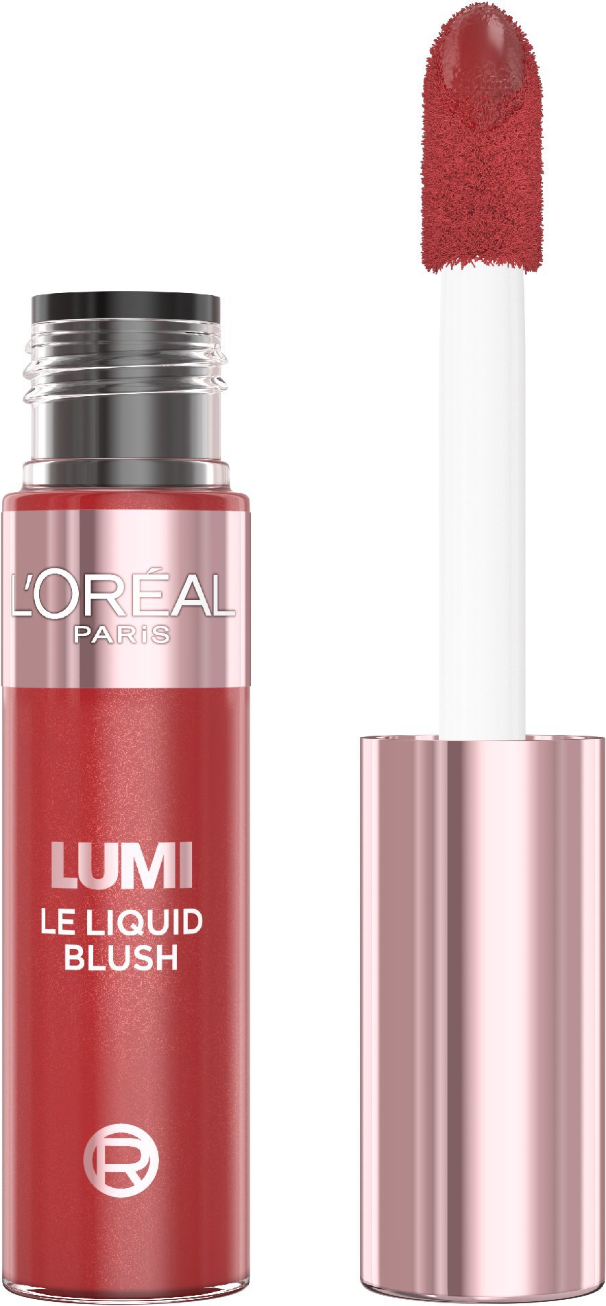 L'ORÉAL PARIS Lumi Liquid Blush Glowy 635 Worth It Medium tekutá tvářenka, 10 ml