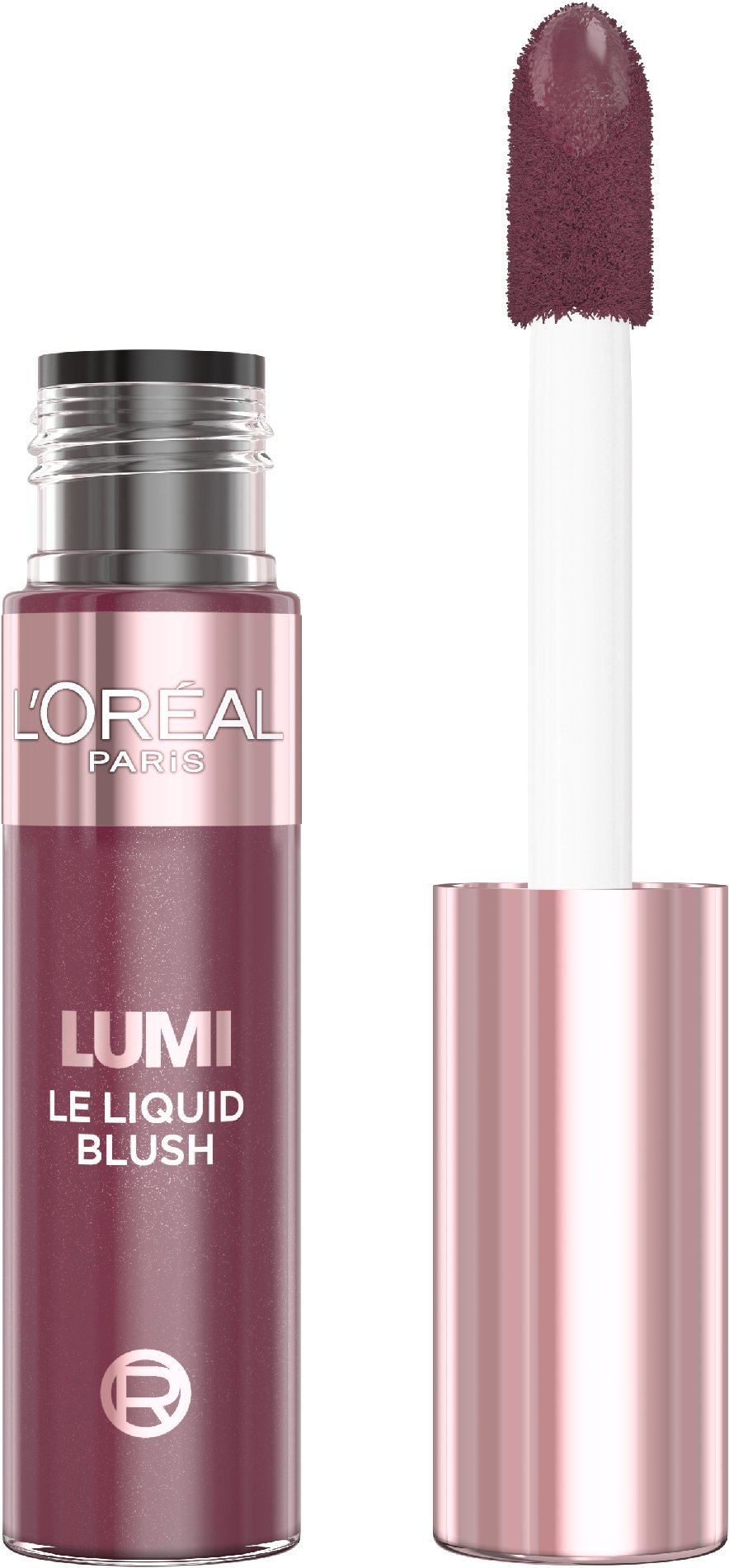 L'ORÉAL PARIS Lumi Liquid Blush Cool Berry tekutá tvářenka, 10 ml