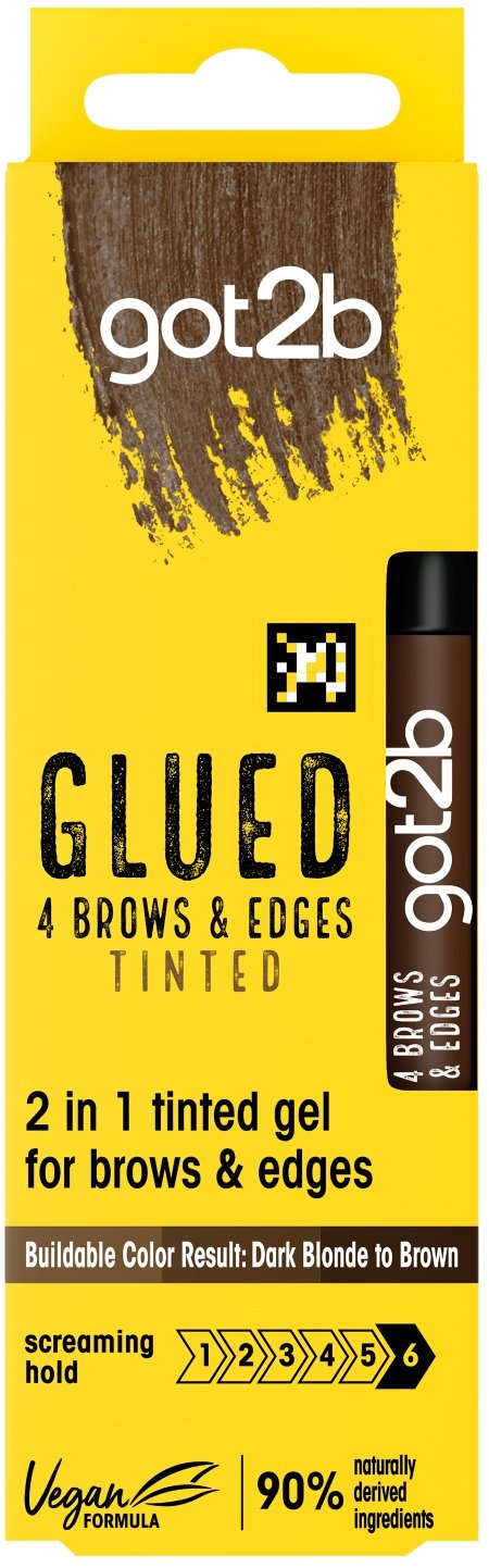 got2b Glued 4 Brows & Edges Tinted Brown 16 ml