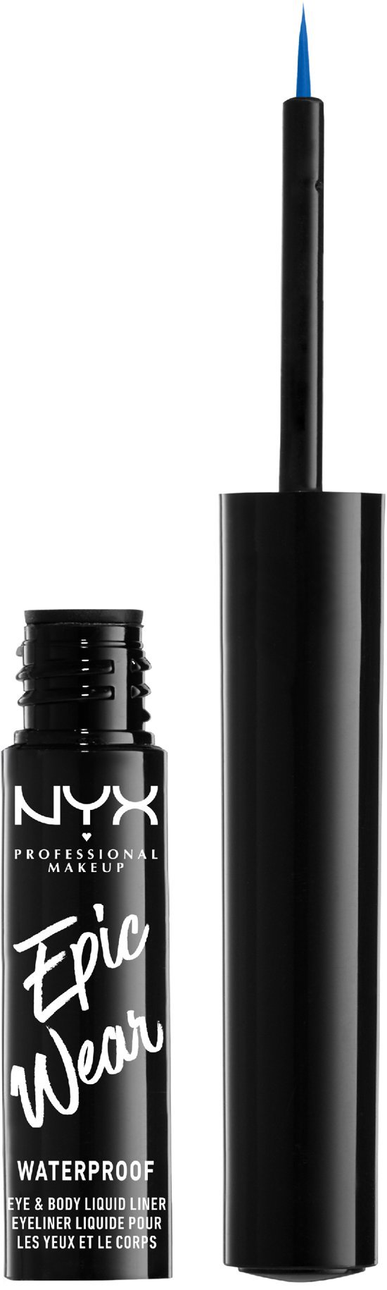 NYX PROFESSIONAL MAKEUP Epic Wear Semi-Permanent Liquid Liner 05 Sapphire tekuté oční linky, 3,5 ml