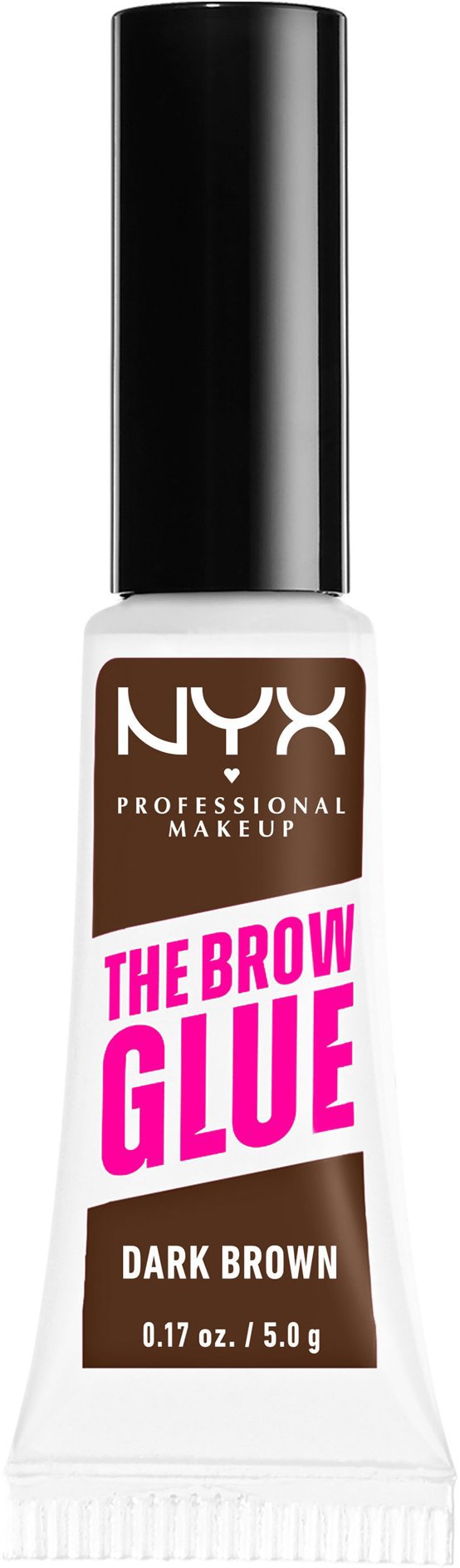 NYX PROFESSIONAL MAKEUP Brow Glue Stick 04 Dark Brown gel na obočí, 5 g
