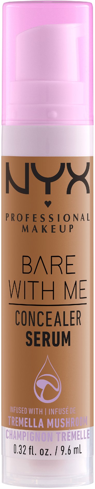 NYX PROFESSIONAL MAKEUP Bare With Me Serum & Calm Concealer 09 Deep Golden korektor, 9,6 ml