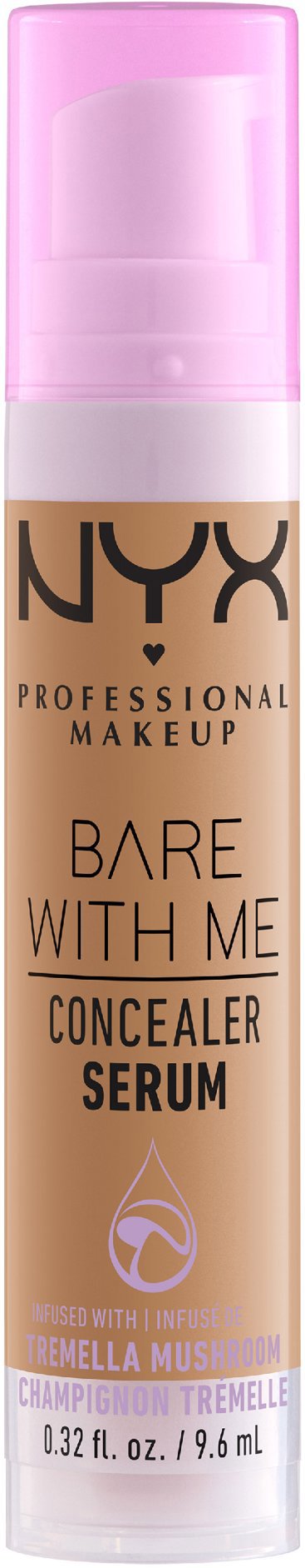 NYX PROFESSIONAL MAKEUP Bare With Me Serum & Calm Concealer 08 Sand korektor, 9,6 ml