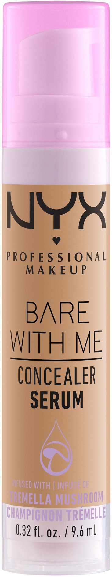 NYX PROFESSIONAL MAKEUP Bare With Me Serum & Calm Concealer 07 Medium korektor, 9,6 ml