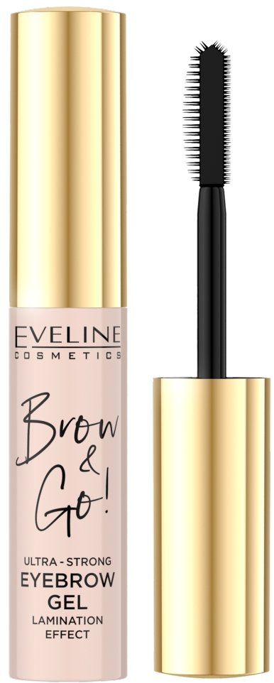 EVELINE COSMETICS Ultra silný gel na obočí Brow & Go 6 ml