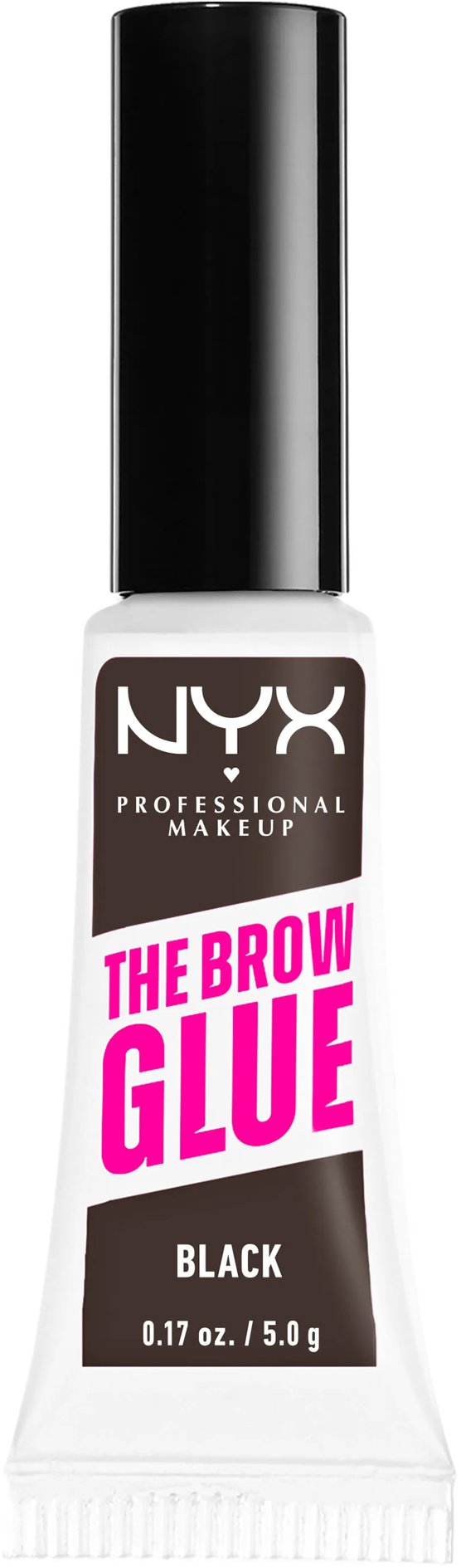 NYX PROFESSIONAL MAKEUP Brow Glue Stick 05 Black gel na obočí, 5 g