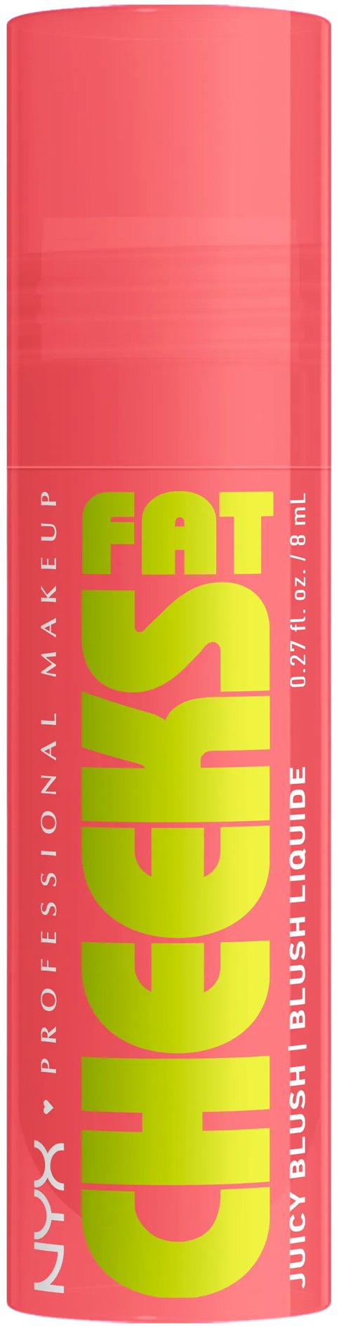 NYX PROFESSIONAL MAKEUP Fat Cheeks Juicy Blush 02 Fig Fizz tekutá tvářenka, 8 ml