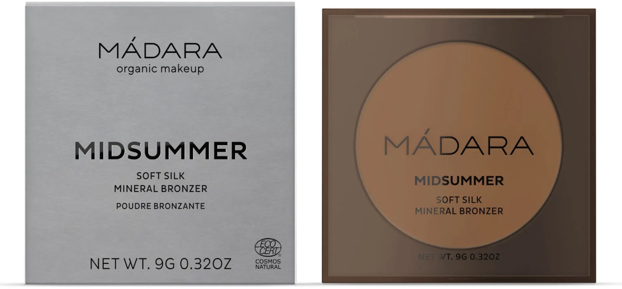 MÁDARA Midsummer Micelární Bronzer #1 Heat 9 g