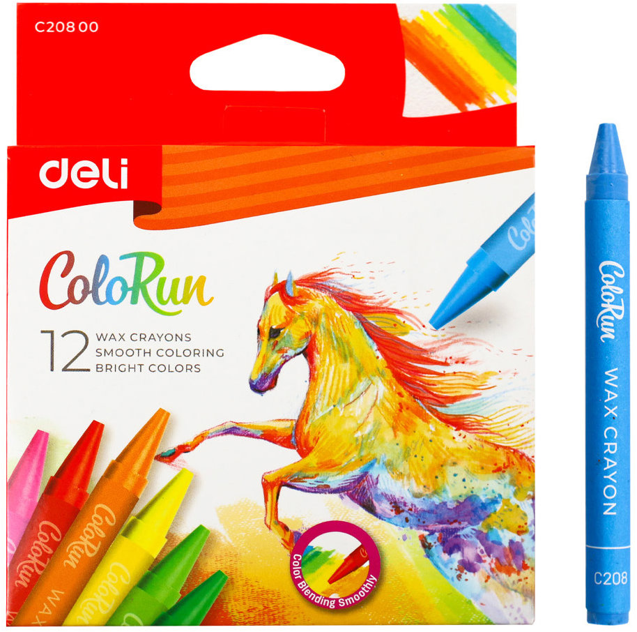 DELI ColoRun EC20800 12 barev