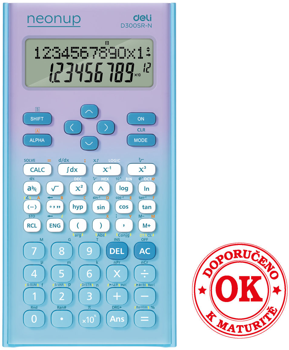 DELI ED300SR-N modrá