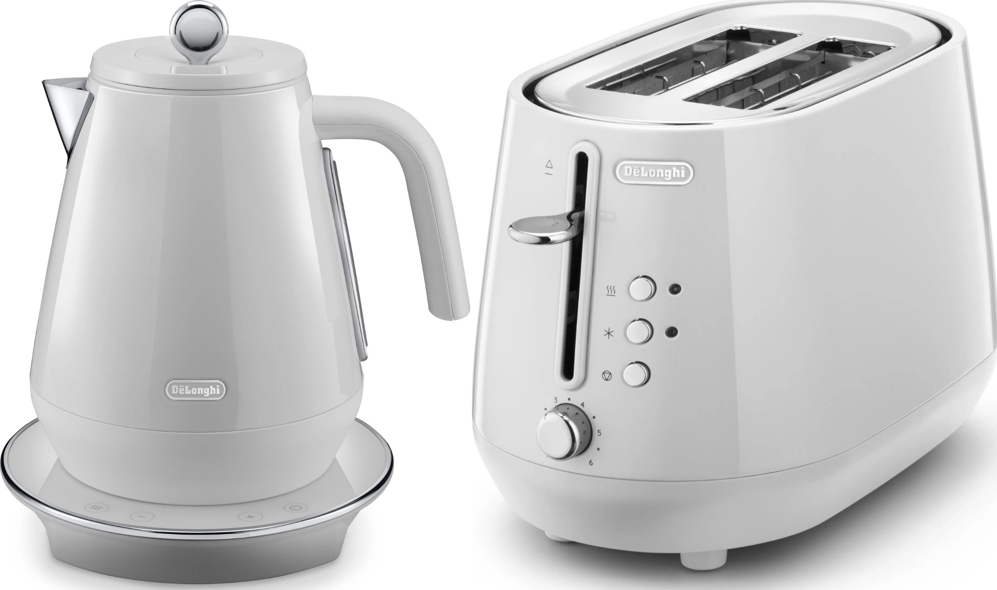 Snídaňová kolekce De'Longhi Eclettica SpecialTea - bílá