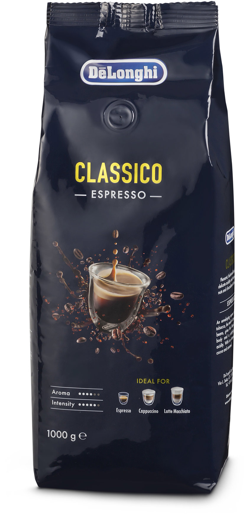 De'Longhi Classico, zrnková, 1000g