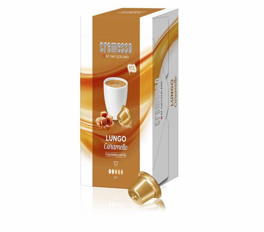 Caffé Caramello, balení 16 kapslí