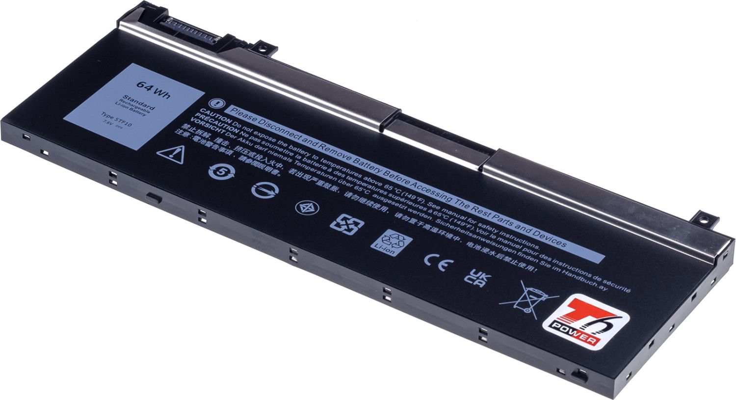 T6 Power pro Dell Precision 7530, 7540, 7730, 7740, 8420 mAh, 64 Wh, 4cell, Li-pol