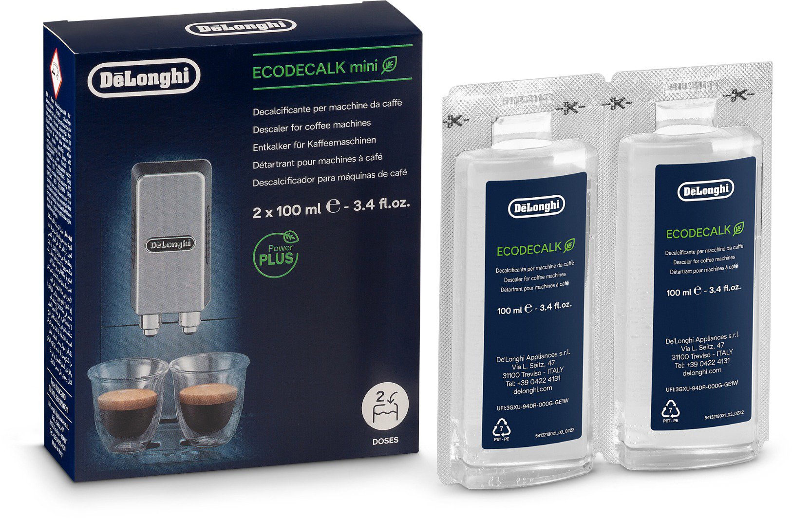 De'Longhi Ecodecalk 2x100ml