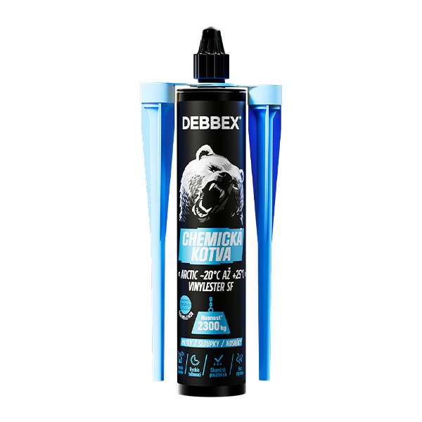 Den Braven Chemická kotva ARCTIC VESF 300 ml Debbex