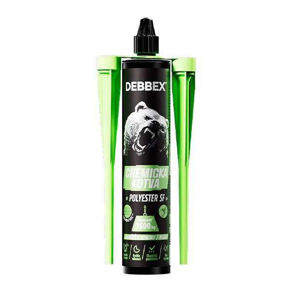 Den Braven Chemická kotva polyester 280ml Debbex SF