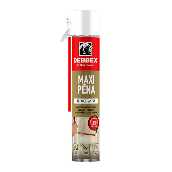 Den Braven Maxi trubičková NXP pěna 825ml GD