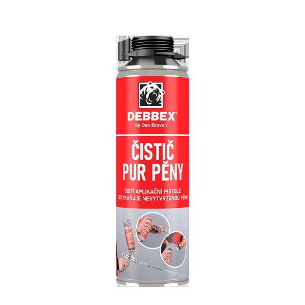 Den Braven Čistič PUR pěny 500 ml RL