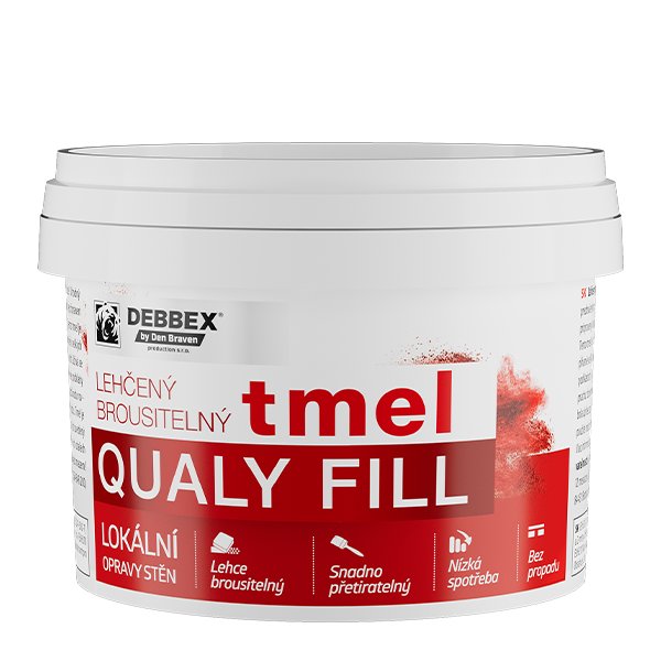 Den Braven Lehčený brousitelný tmel QUALY FILL 500ml
