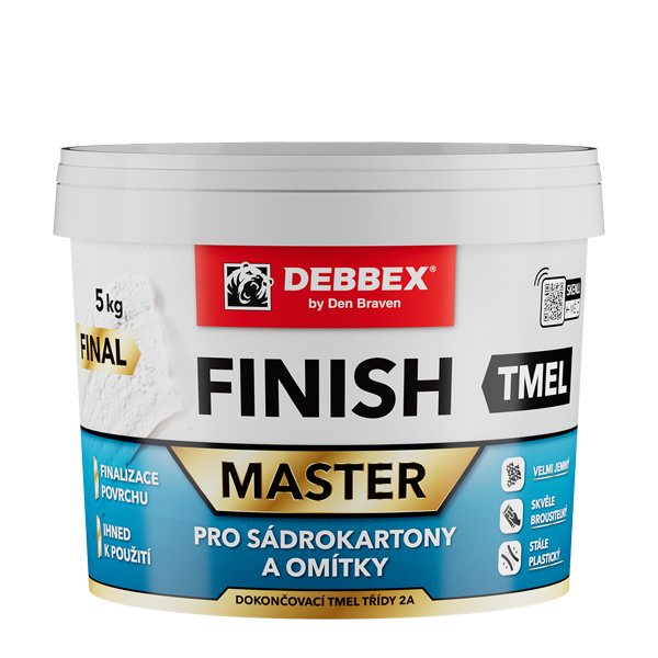 Den Braven Finish tmel na sádrokartony 5kg