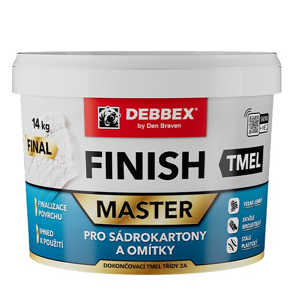 Den Braven Finish tmel na sádrokartony 14kg