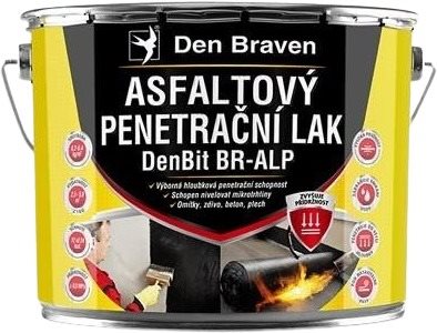 Den Braven Asfaltový penetrační lak BR-ALP- 4,5 kg DenBit - plech