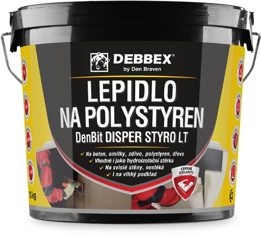Den Braven Lepidlo na polystyren DenBit DISPER STYRO LT 10 kg