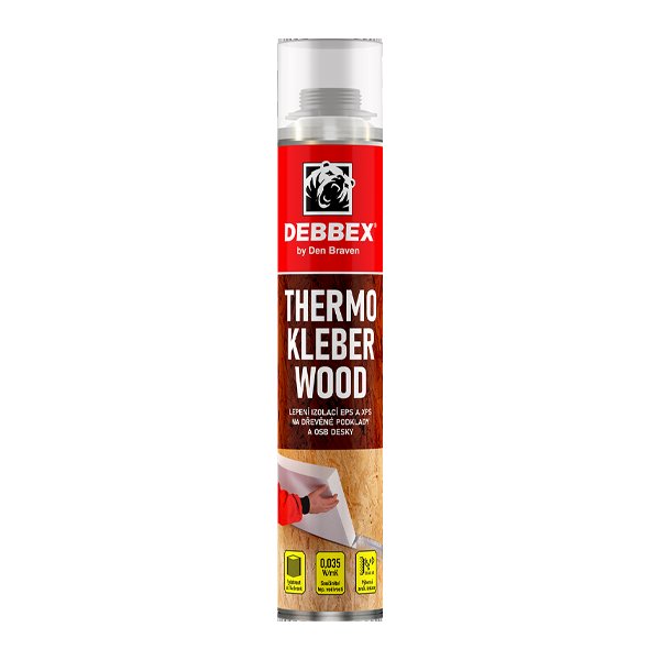 Den Braven Thermo Kleber WOOD pistolová 750 ml