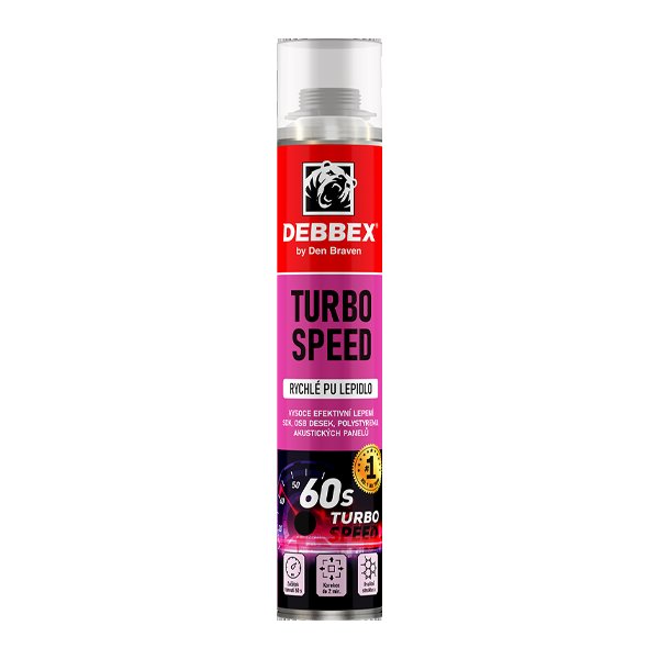 Den Braven Rychlesch. PU lepidlo TURBO SPEED 750ml RL