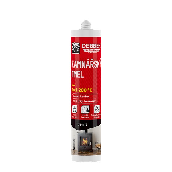 Den Braven Kamnářský tmel 310ml černý