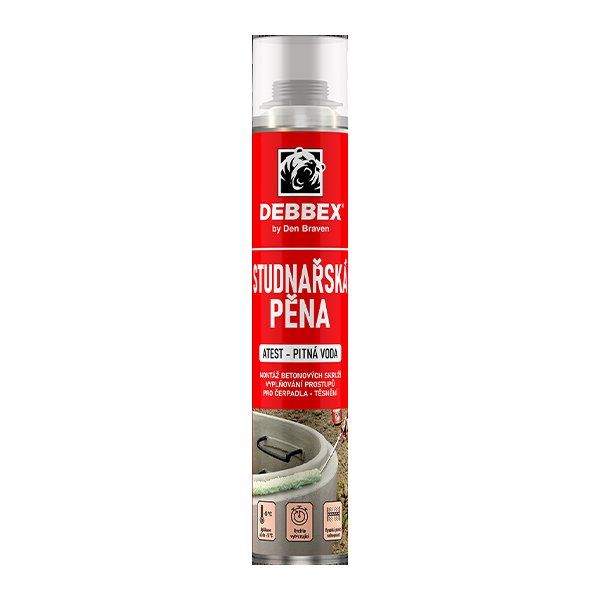Den Braven Studnářská pěna 750 ml pistolová pěna