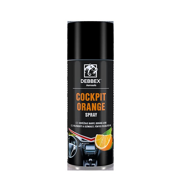 Den Braven Cockpit sprej 400ml TECTANE pomeranč
