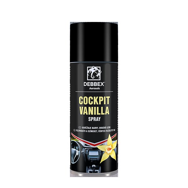 Den Braven Cockpit sprej 400ml Tect vanilka
