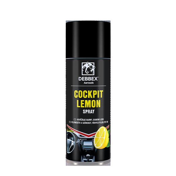 Den Braven Čistič palubních desek 400ml citron