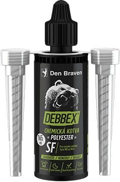 Den Braven Chemická kotva bez styrenu POLYESTER SF 165ml