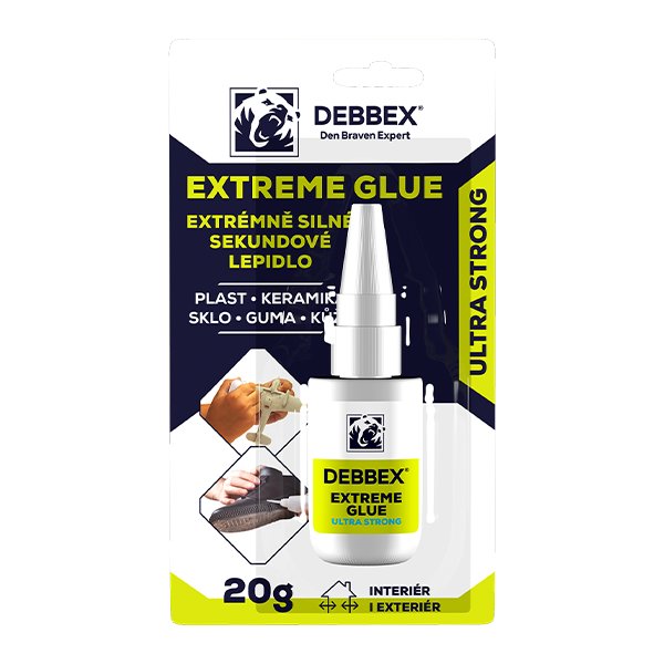 Den Braven Sekundové lepidlo EXTREME GLUE 20g