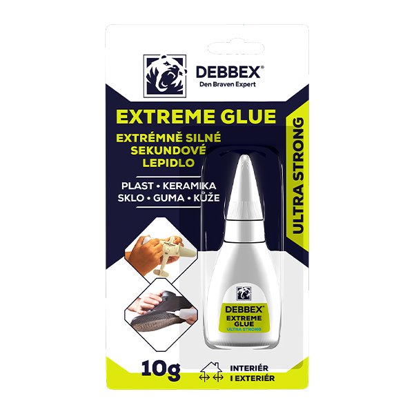 Den Braven vteřinové lepidlo EXTREME GLUE 10g