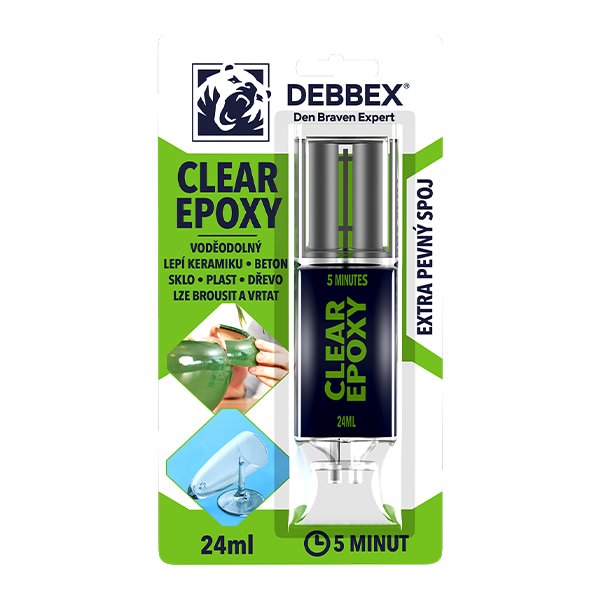 Den Braven Clear Epoxy 24ml