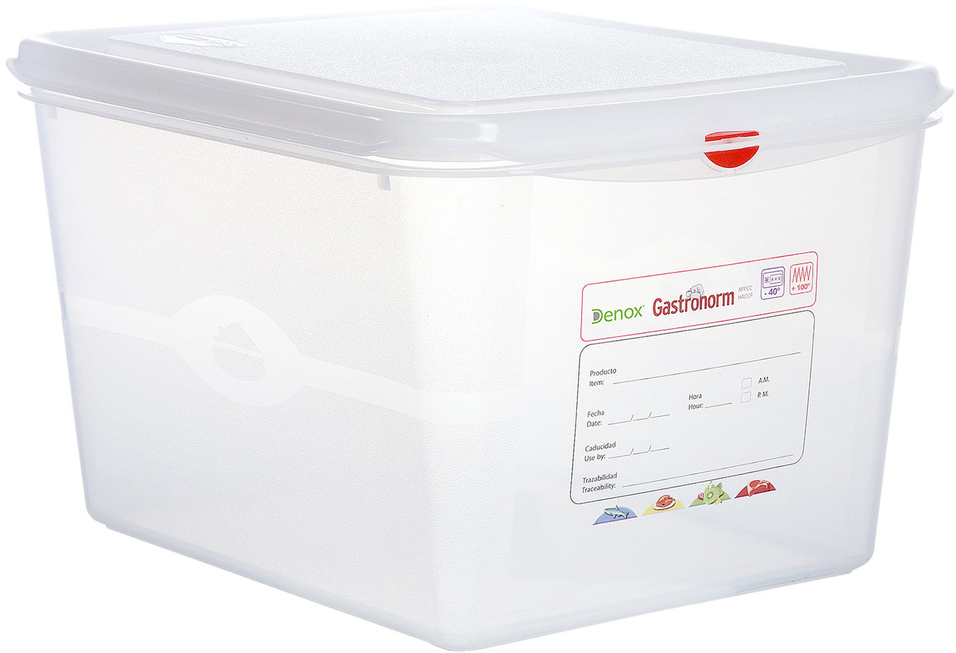 Denox GN1/2 s víkem GASTRONOX 12,5 l, vzduchotěsná