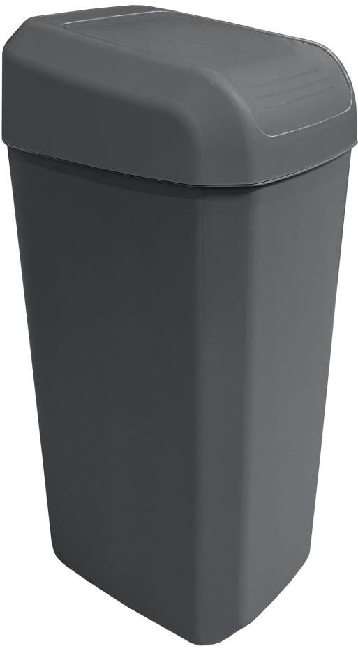 Denox Troya odpadkový koš 45 l, antracitový
