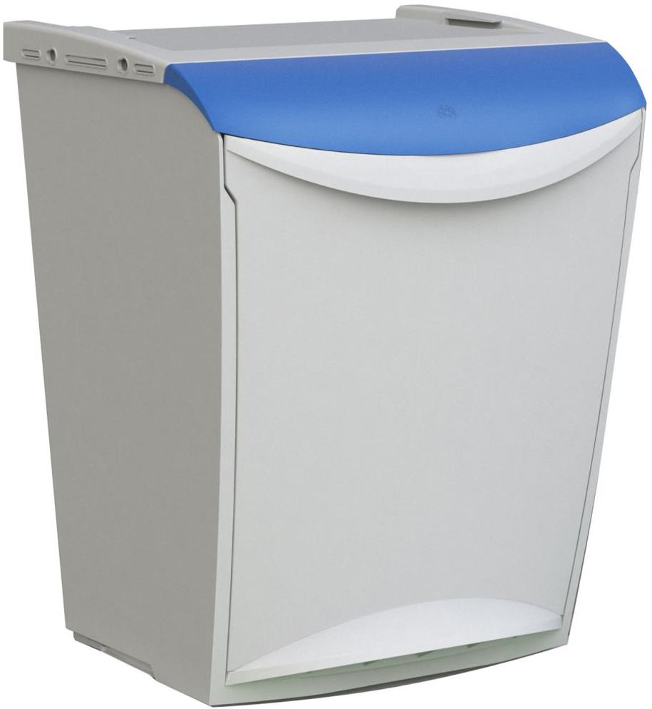 Denox Ekosystem odpadkový koš na tříděný odpad 25 l, modrý - papír