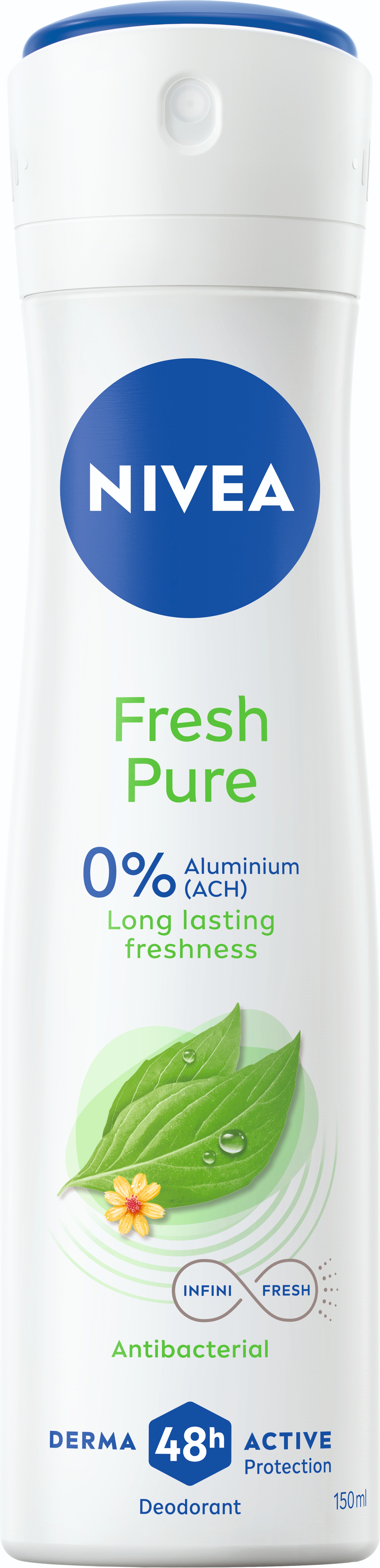 NIVEA Fresh Pure Deo Spray 150 ml