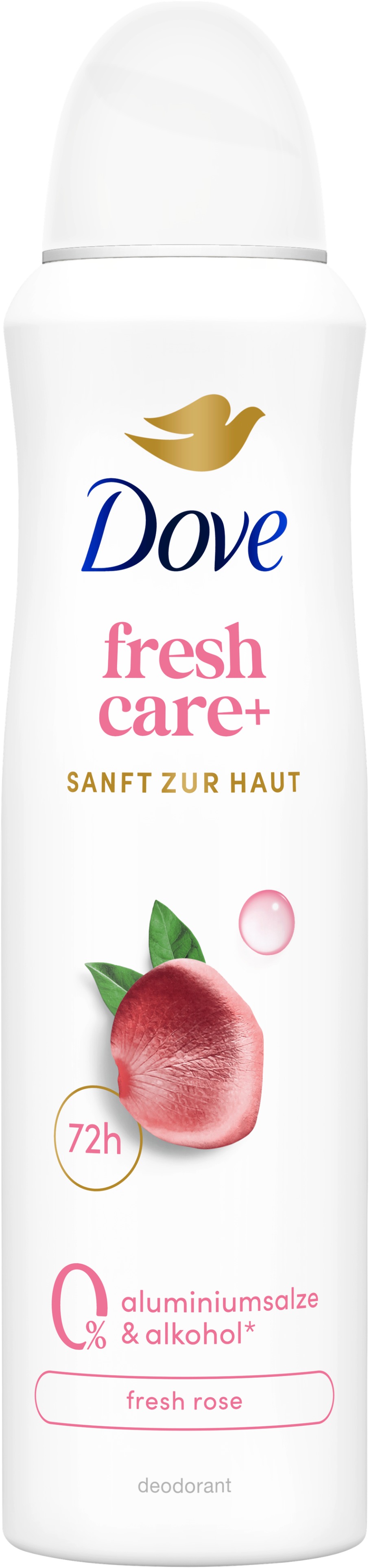 DOVE 0% Fresh Rose 150 ml