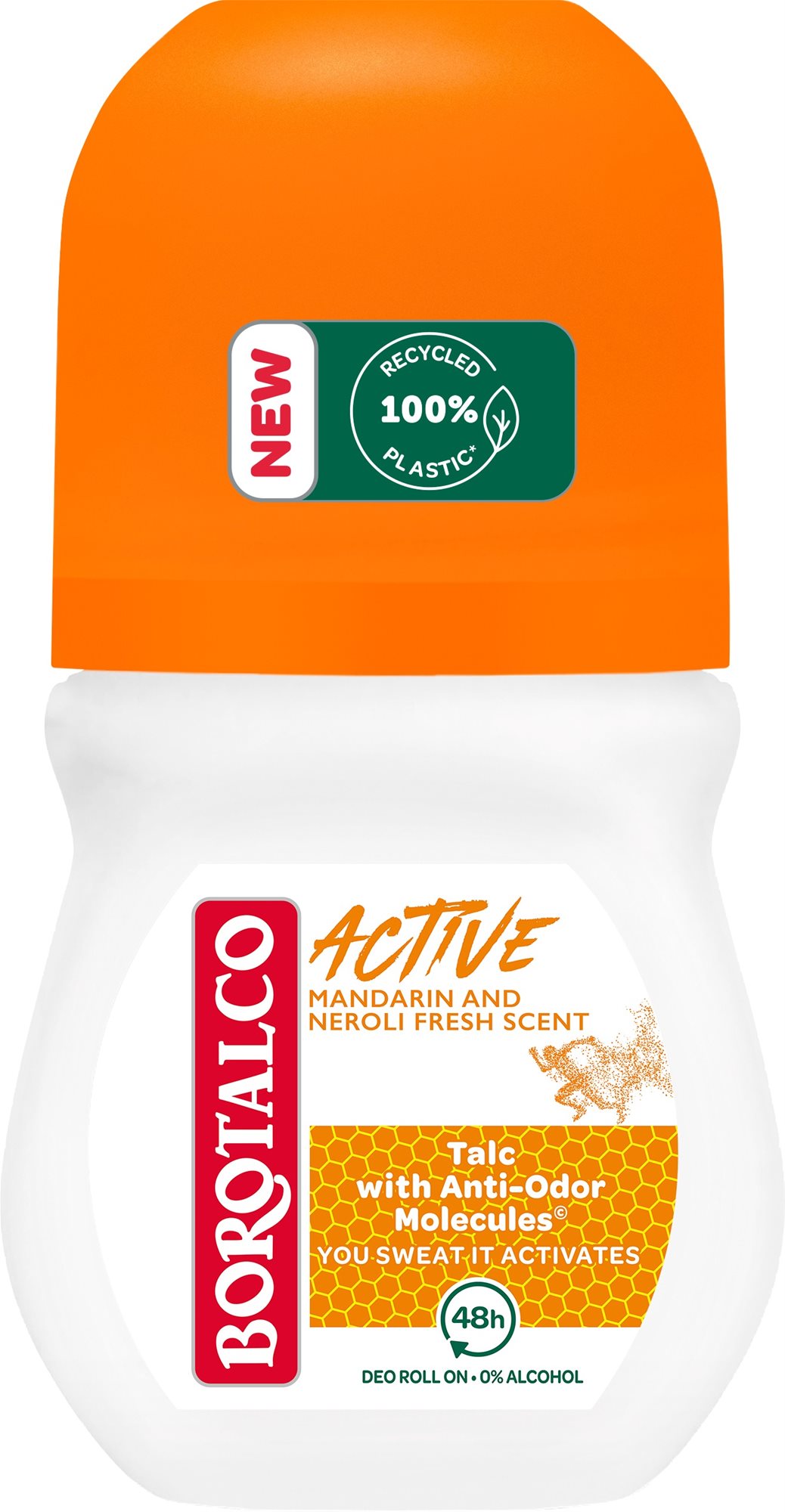 BOROTALCO Active Mandarin & Neroli Fresh Deo Roll-on 50 ml