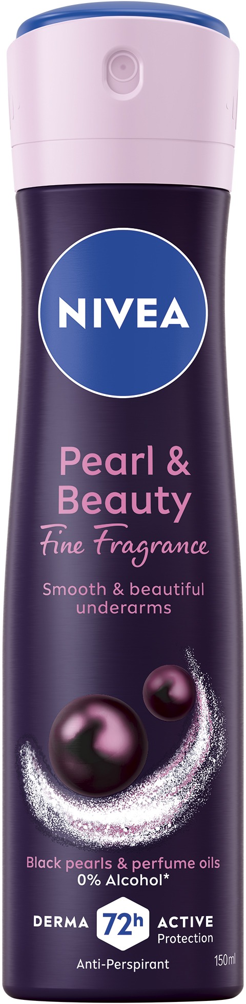 NIVEA Antiperspirant Sprej Pearl&Beauty Black 150 ml