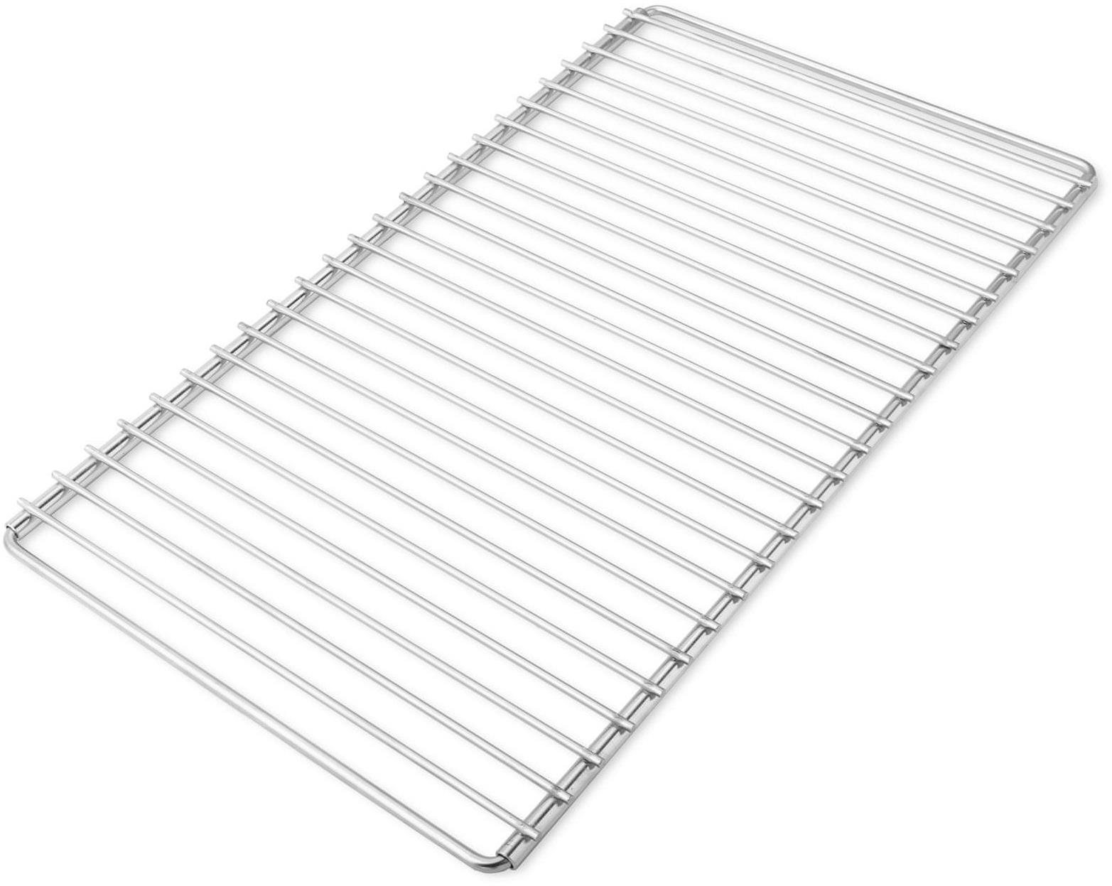 DEOS Nerezový grilovací rošt s nastavitelnou šířkou 50-60×30cm