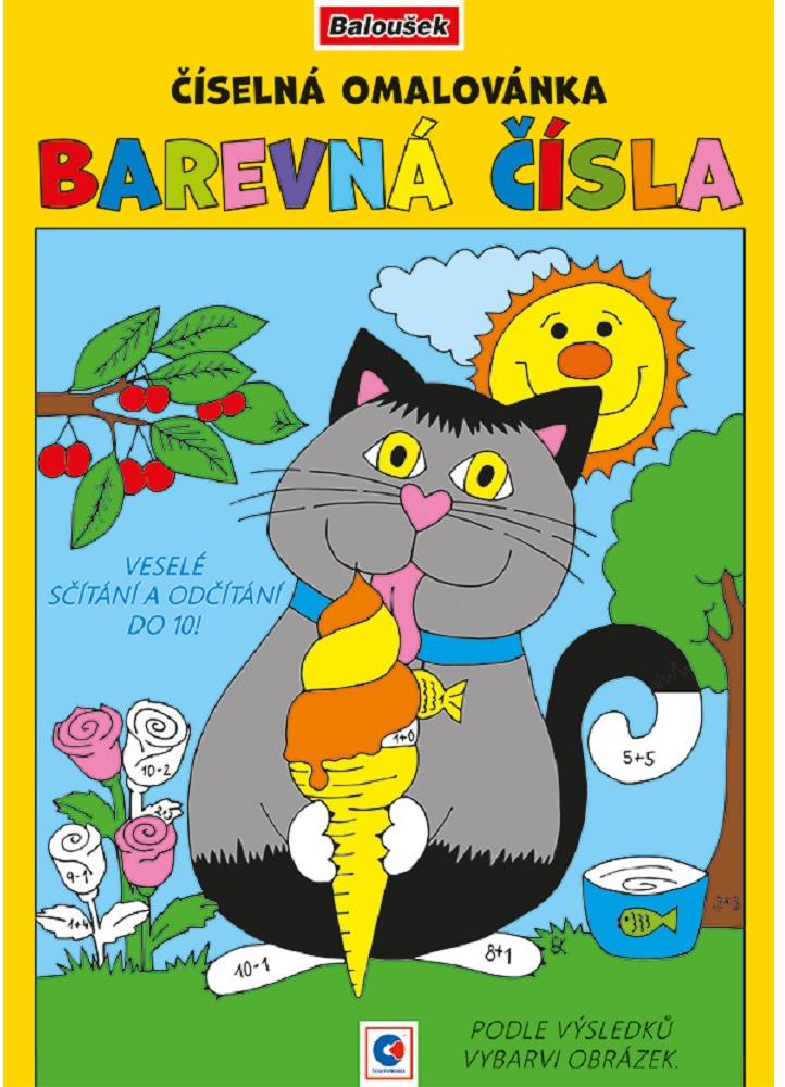 Číselná omalovánka A4 od Baloušek tisk